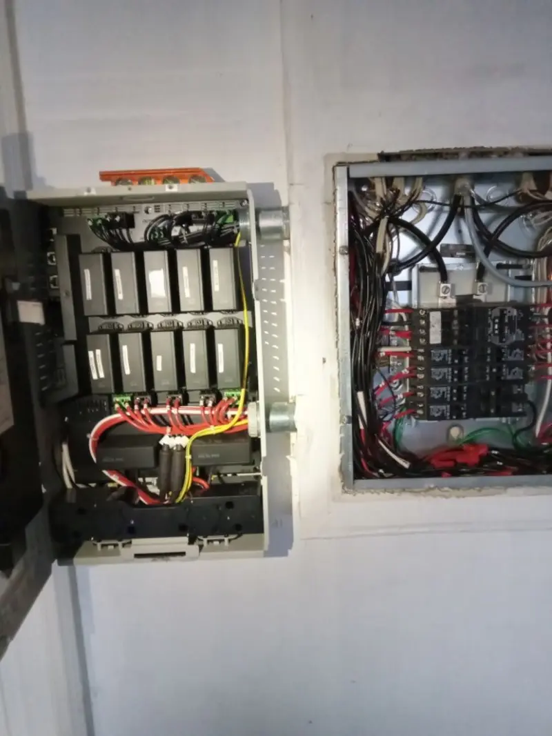 Electrical panel upgrade completed for Indoor Lighting Installation in Bay Hill